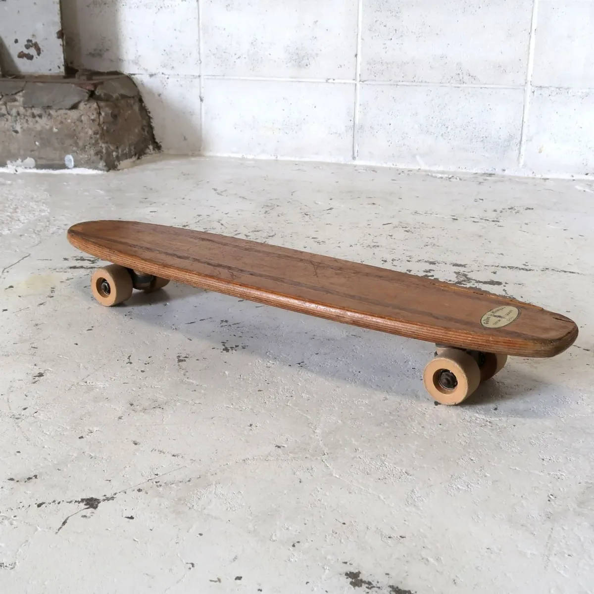ビンテージ 木製スケートボード