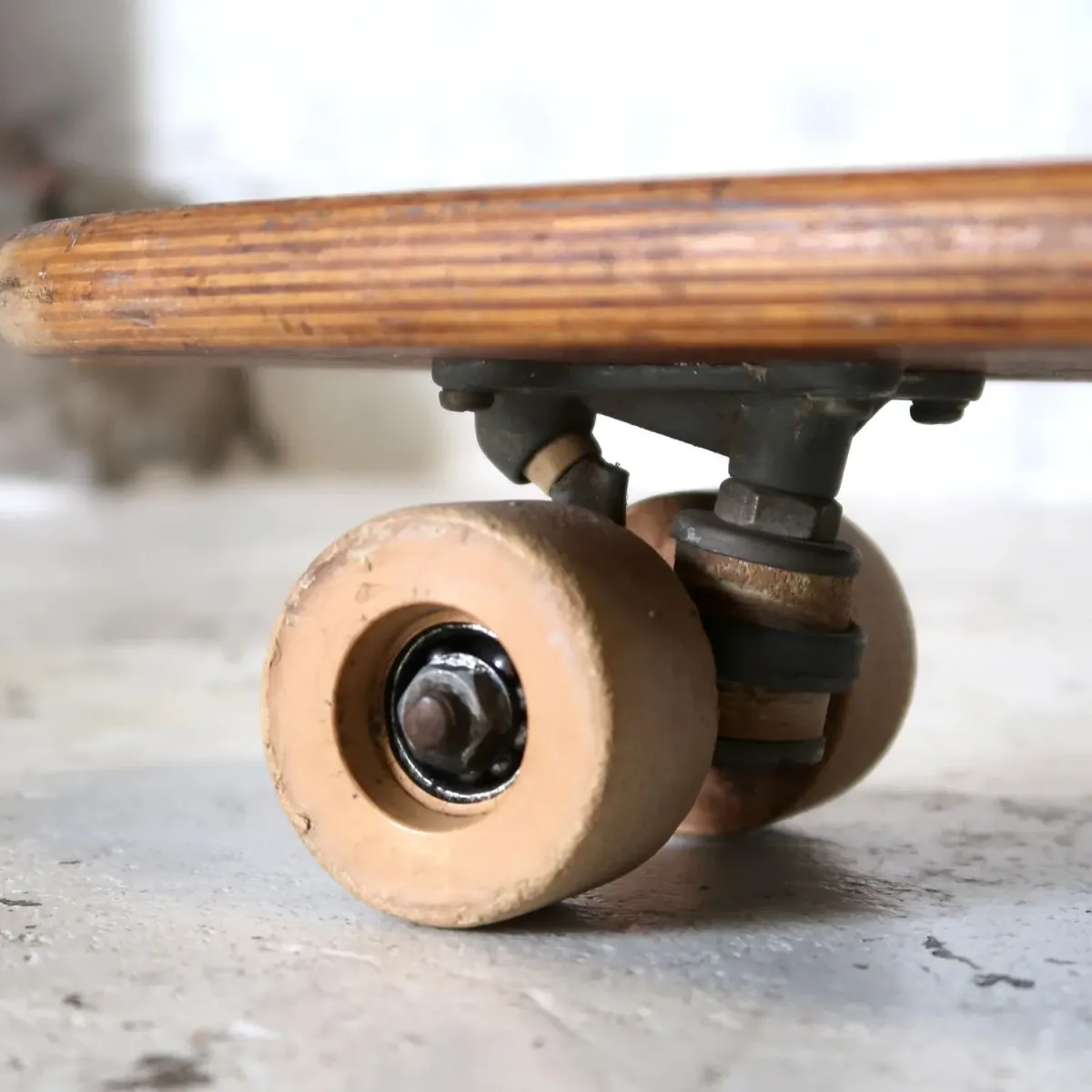 ビンテージ 木製スケートボード