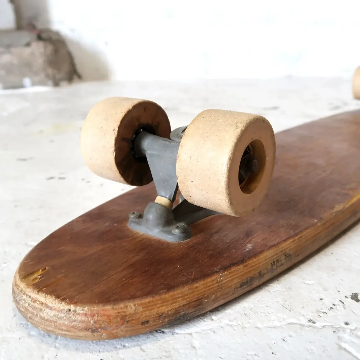 ビンテージ 木製スケートボード