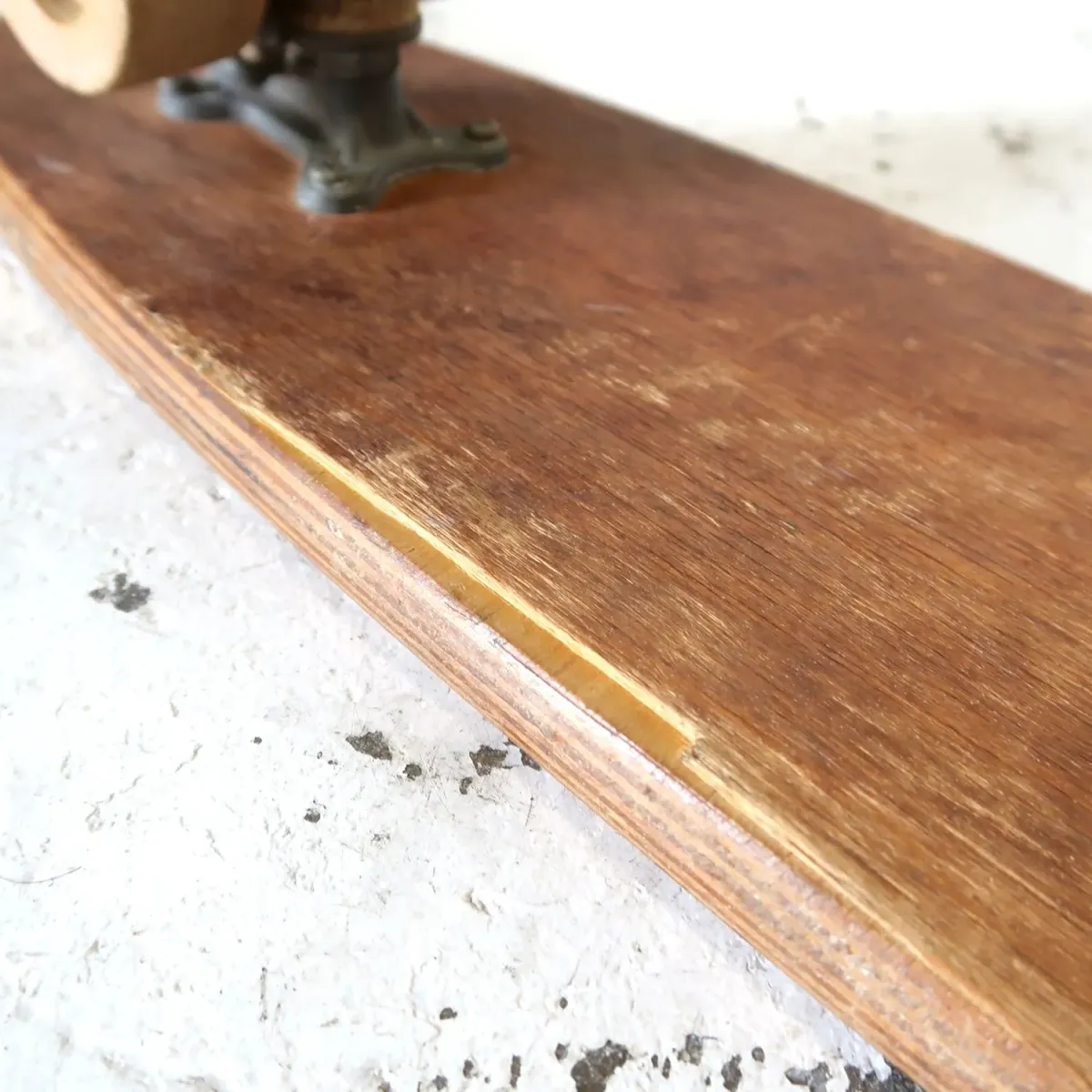 ビンテージ 木製スケートボード