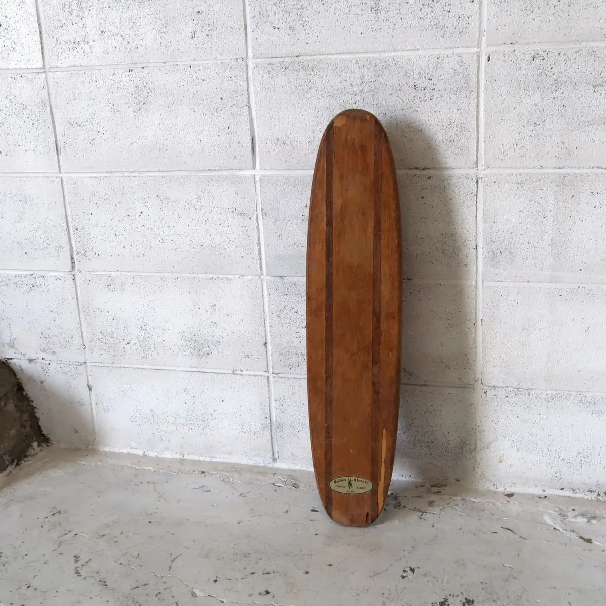 ビンテージ 木製スケートボード