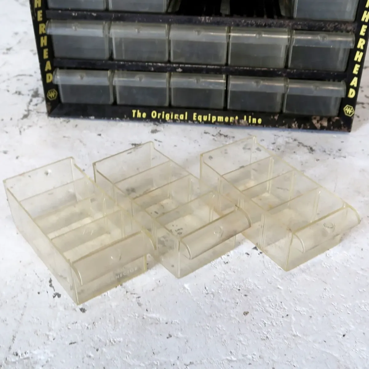 Weatherhead ビンテージ パーツキャビネット