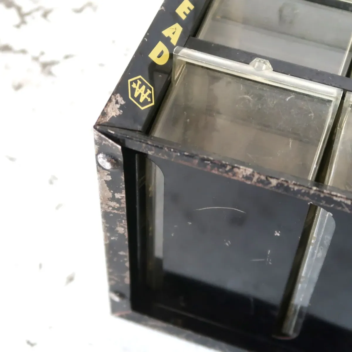 Weatherhead ビンテージ パーツキャビネット