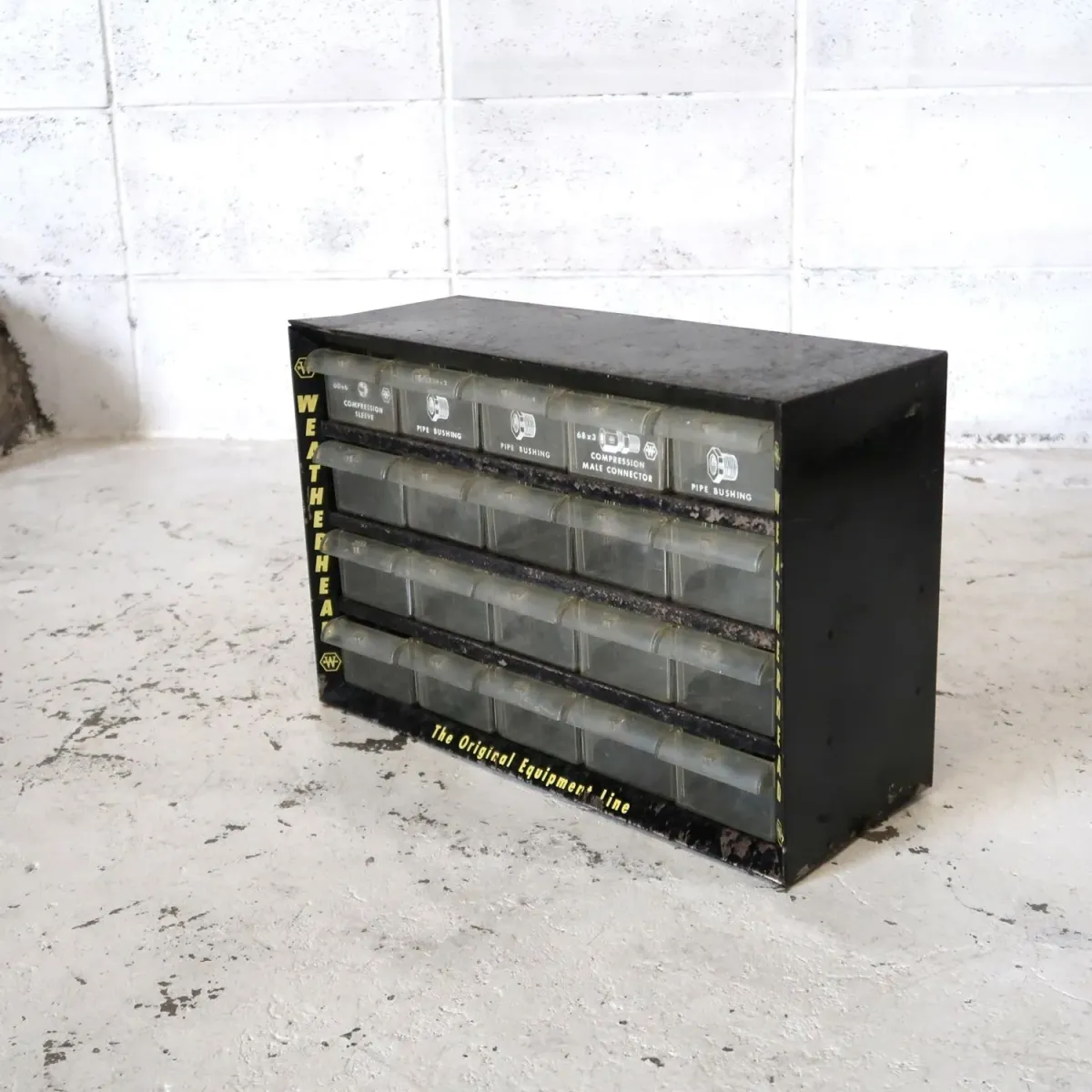 Weatherhead ビンテージ パーツキャビネット