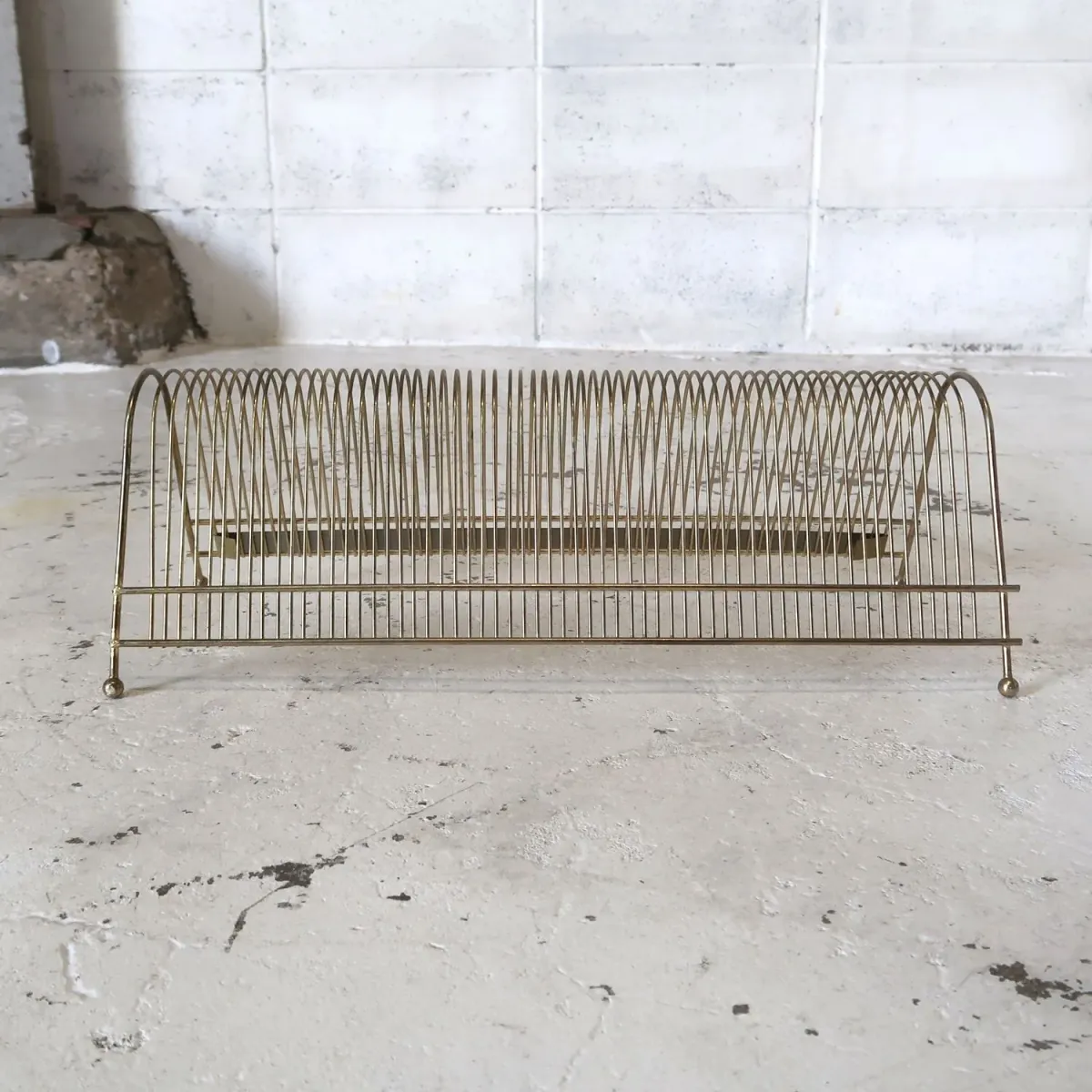 ビンテージ レコードラック