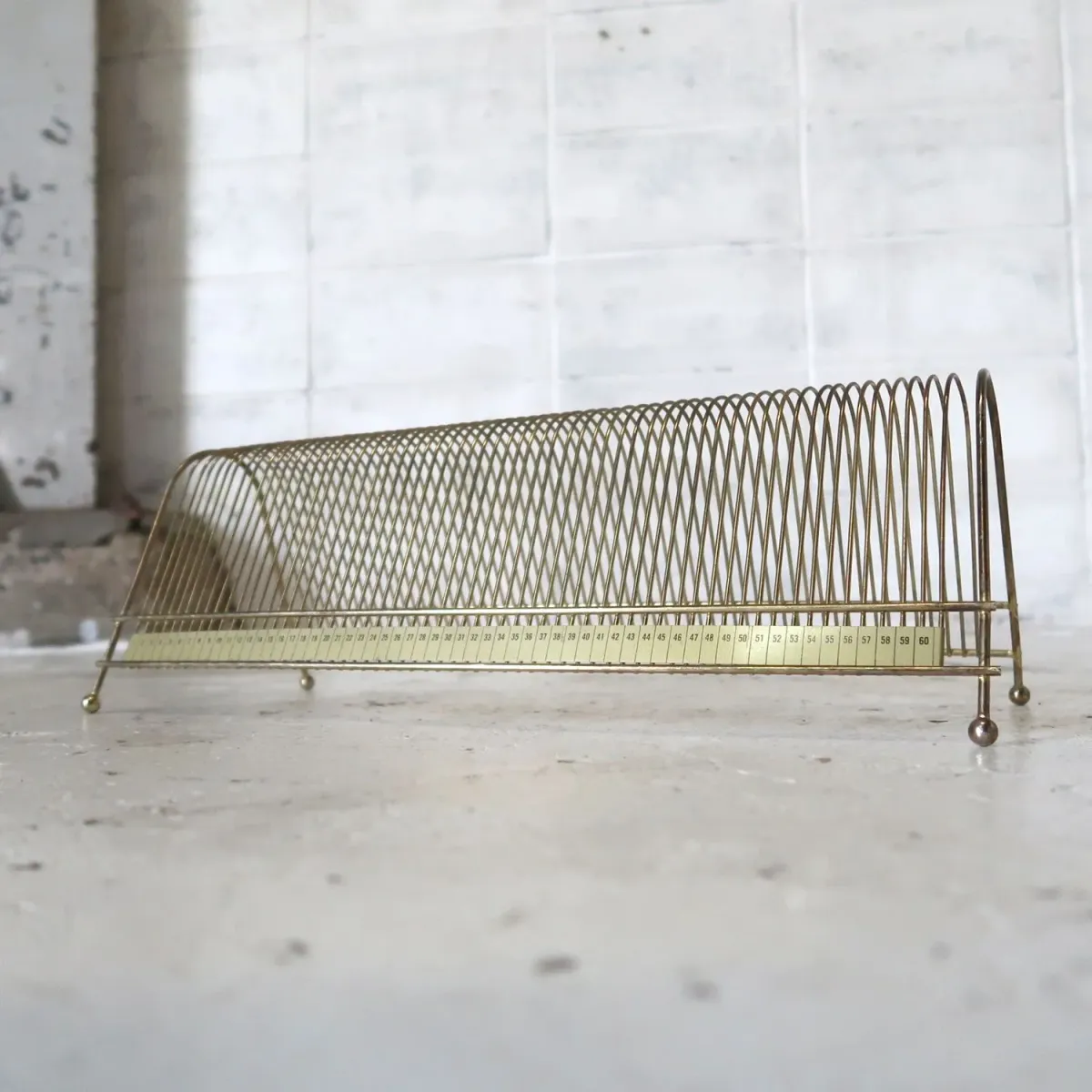 ビンテージ レコードラック