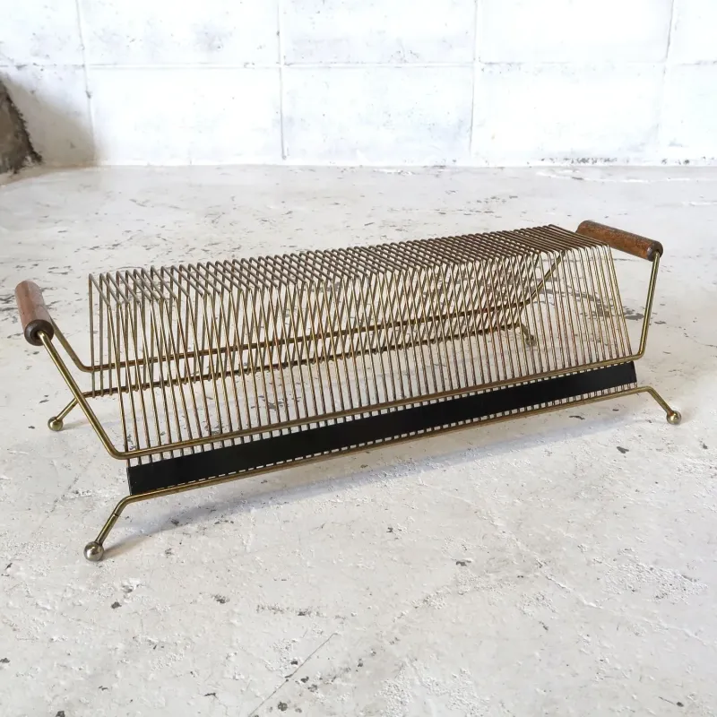 ビンテージ レコードラック