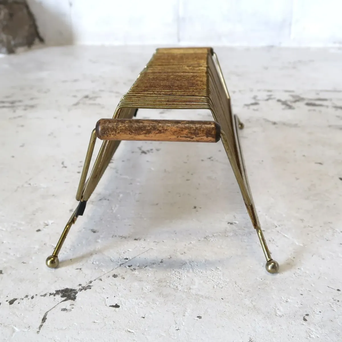 ビンテージ レコードラック