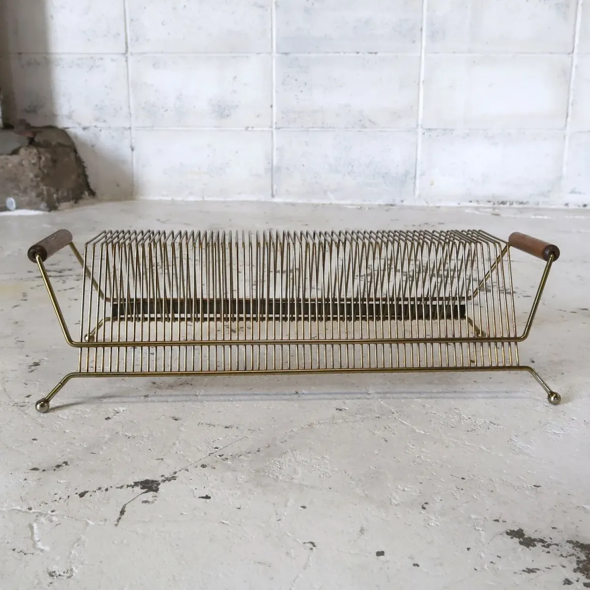 ビンテージ レコードラック