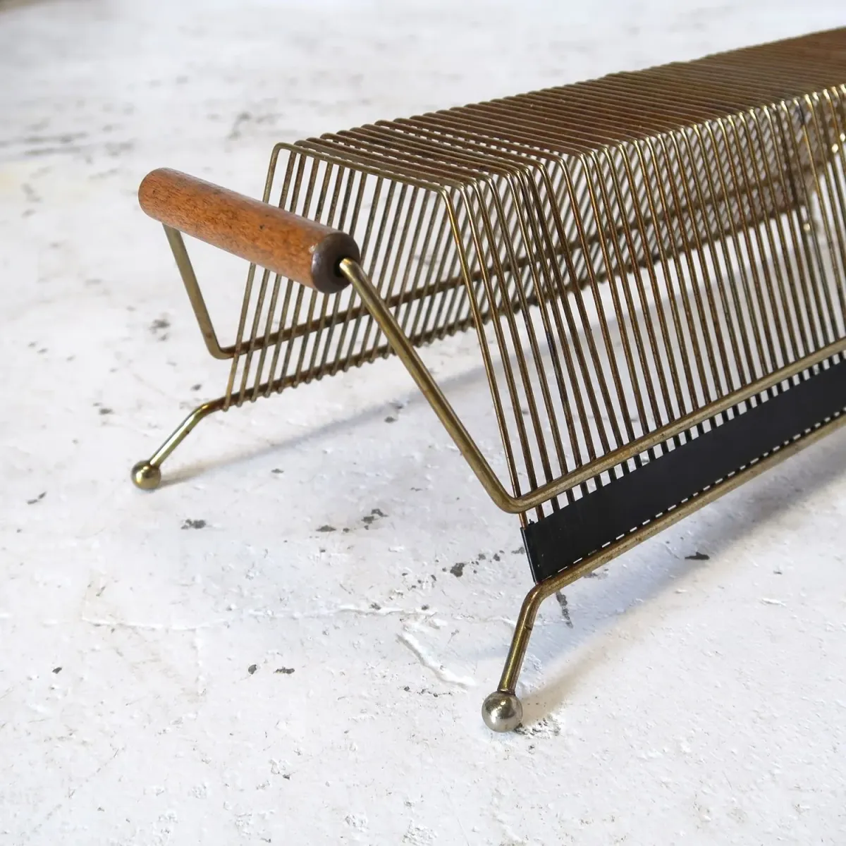 ビンテージ レコードラック