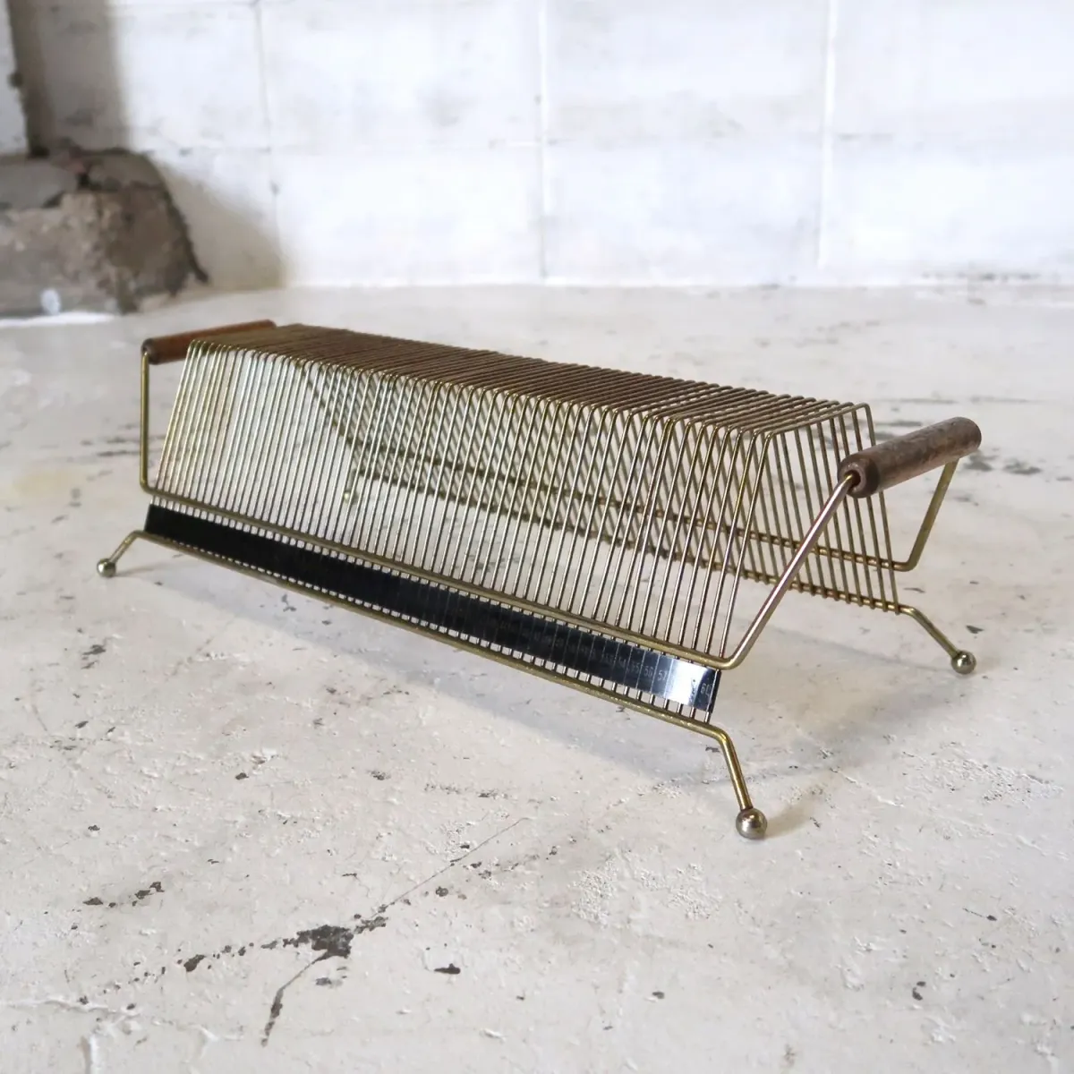 ビンテージ レコードラック