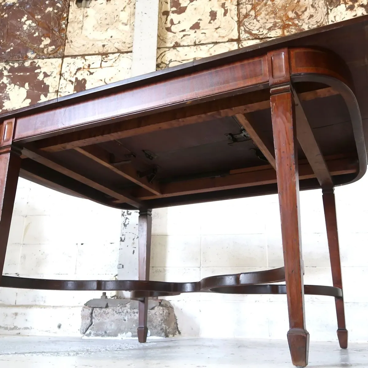 アンティーク エクステンション ダイニングテーブル