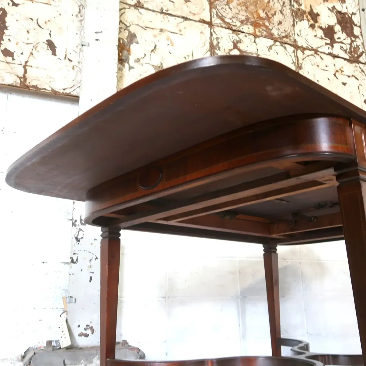 アンティーク エクステンション ダイニングテーブル