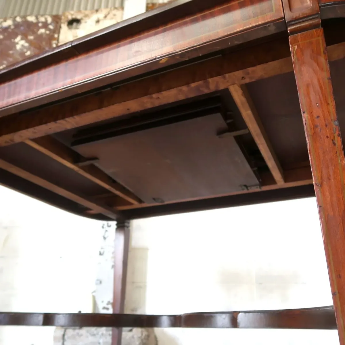 アンティーク エクステンション ダイニングテーブル