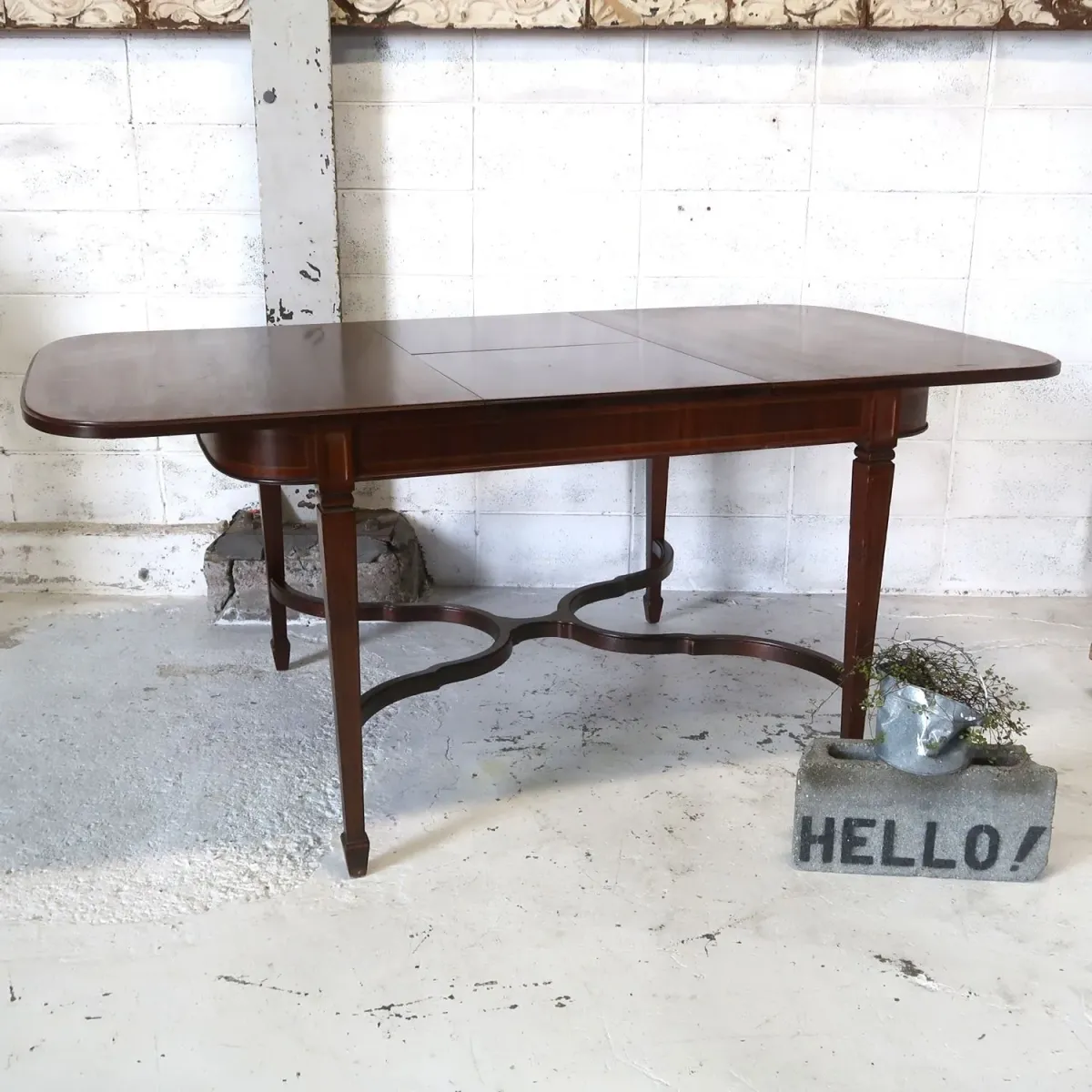 アンティーク エクステンション ダイニングテーブル