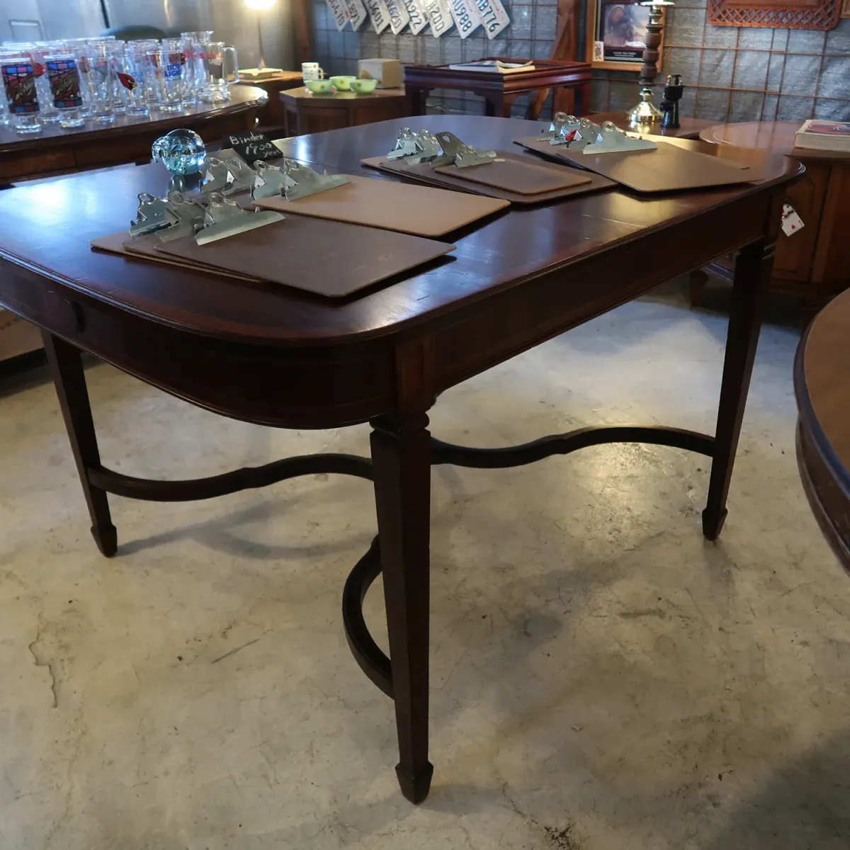 アンティーク エクステンション ダイニングテーブル