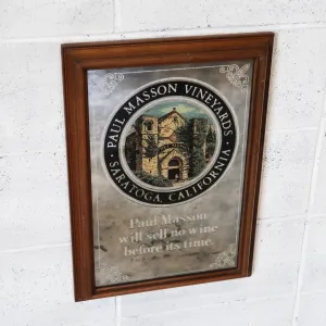 PAUL MASSON ビンテージ パブミラー