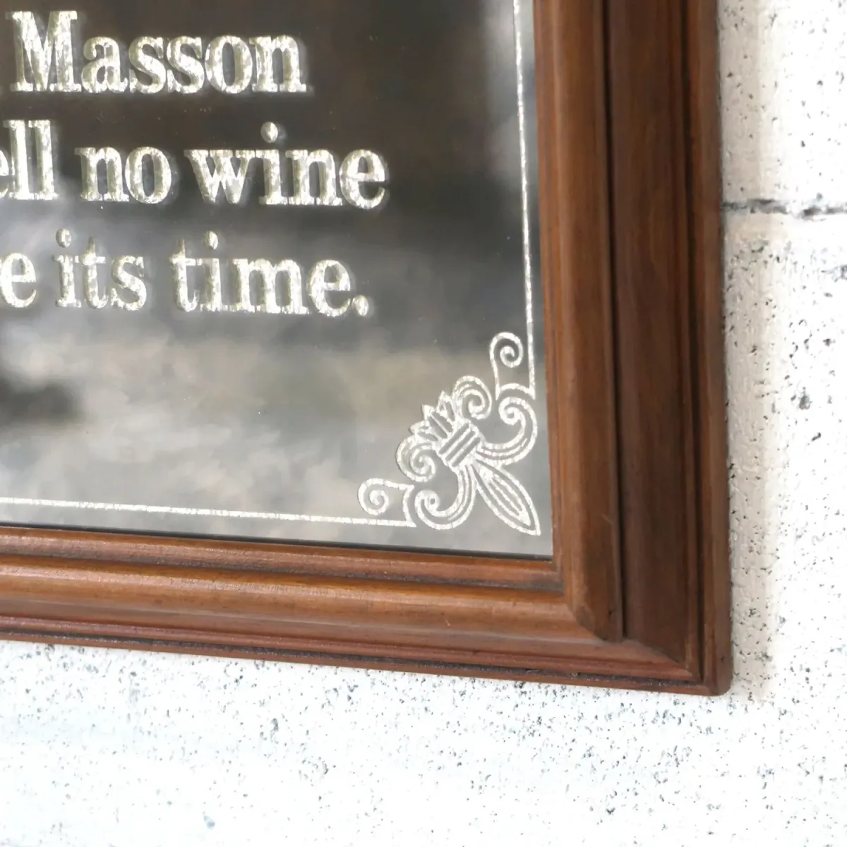 PAUL MASSON ビンテージ パブミラー