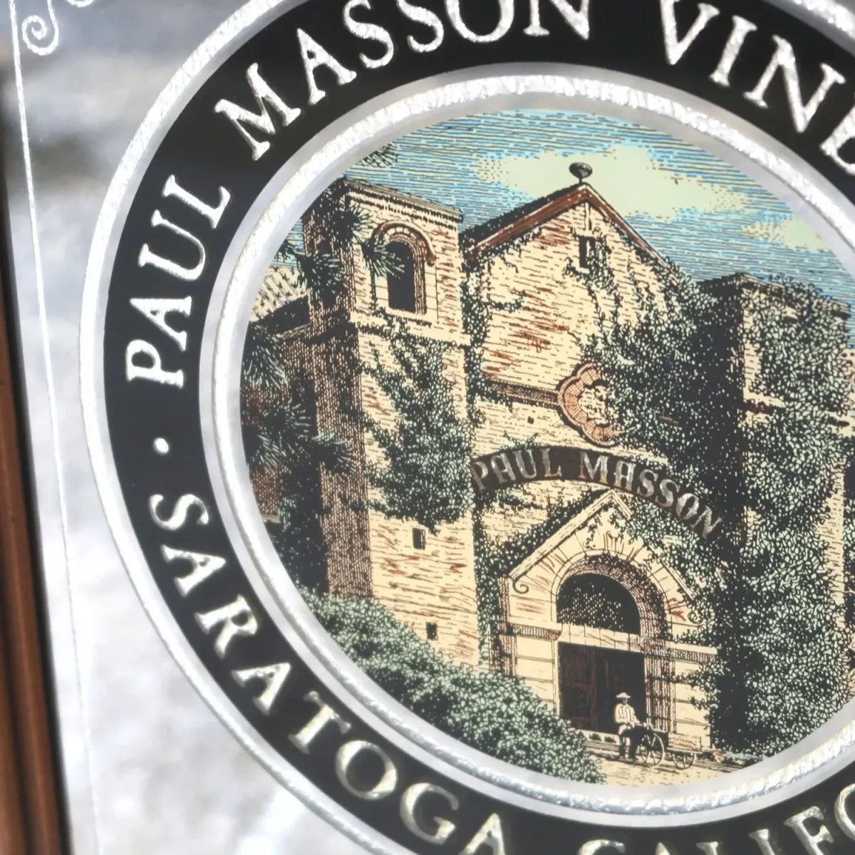 PAUL MASSON ビンテージ パブミラー