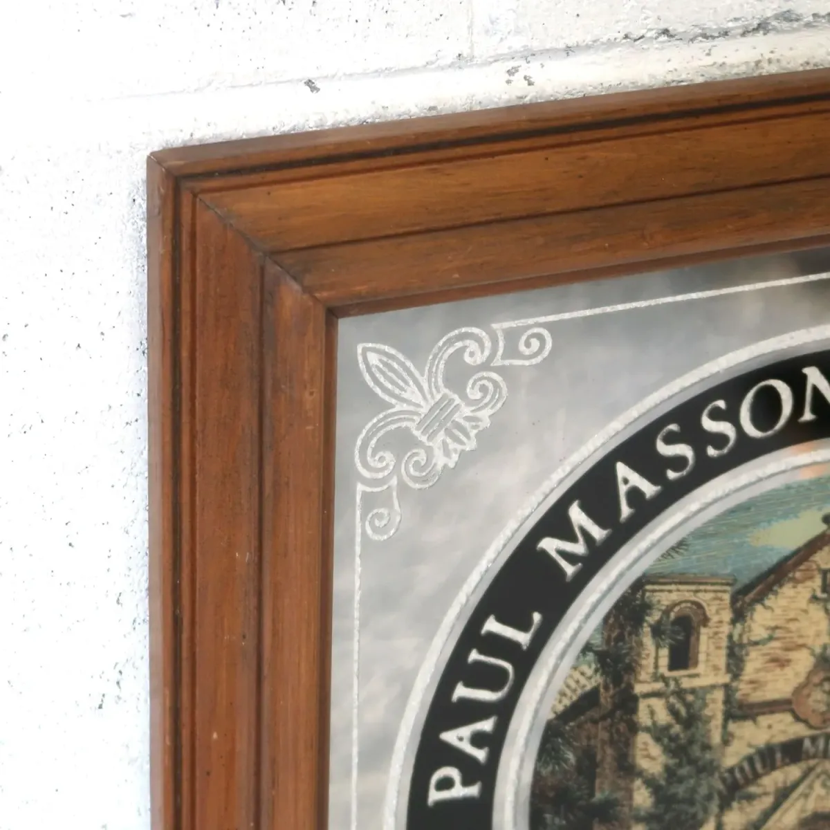 PAUL MASSON ビンテージ パブミラー