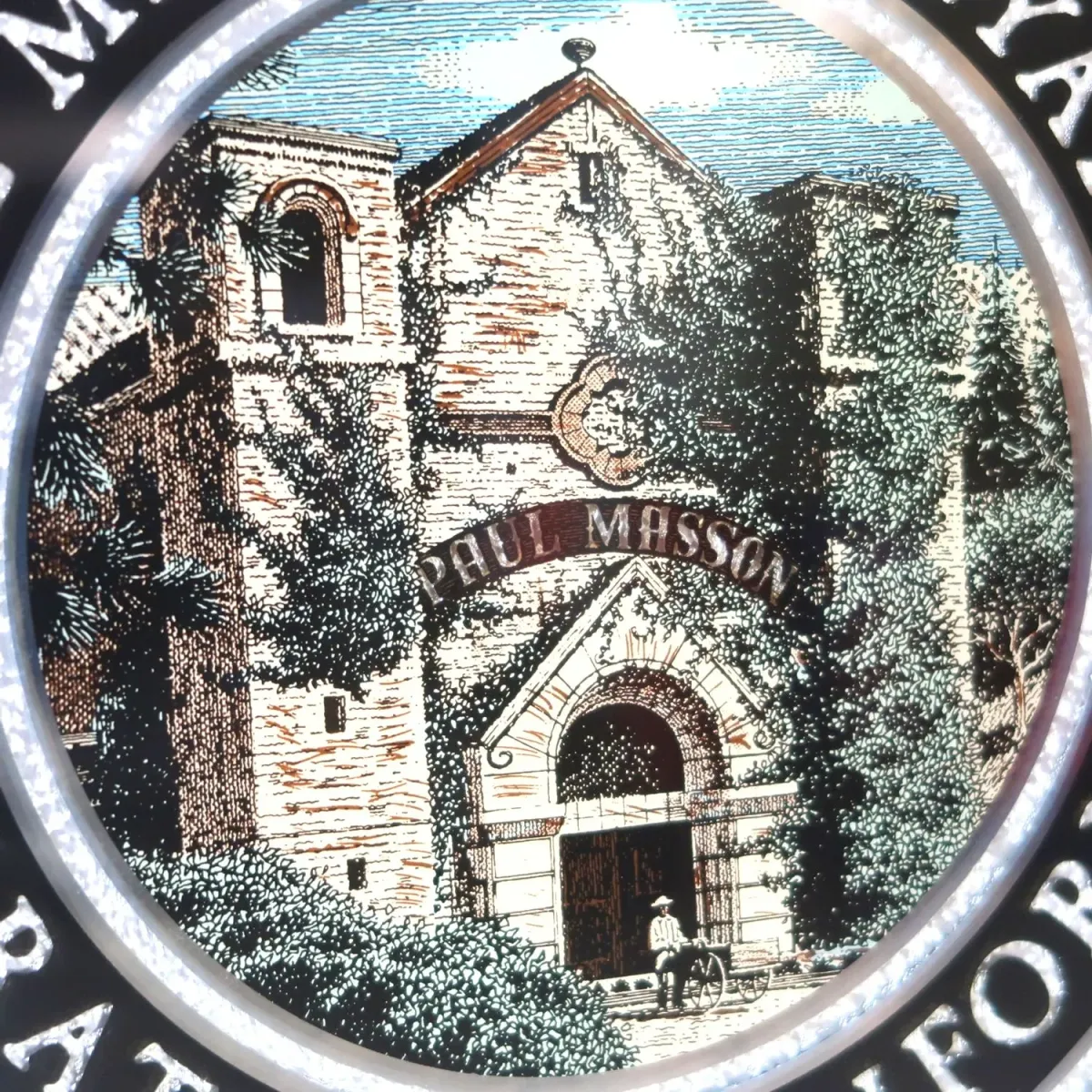 PAUL MASSON ビンテージ パブミラー