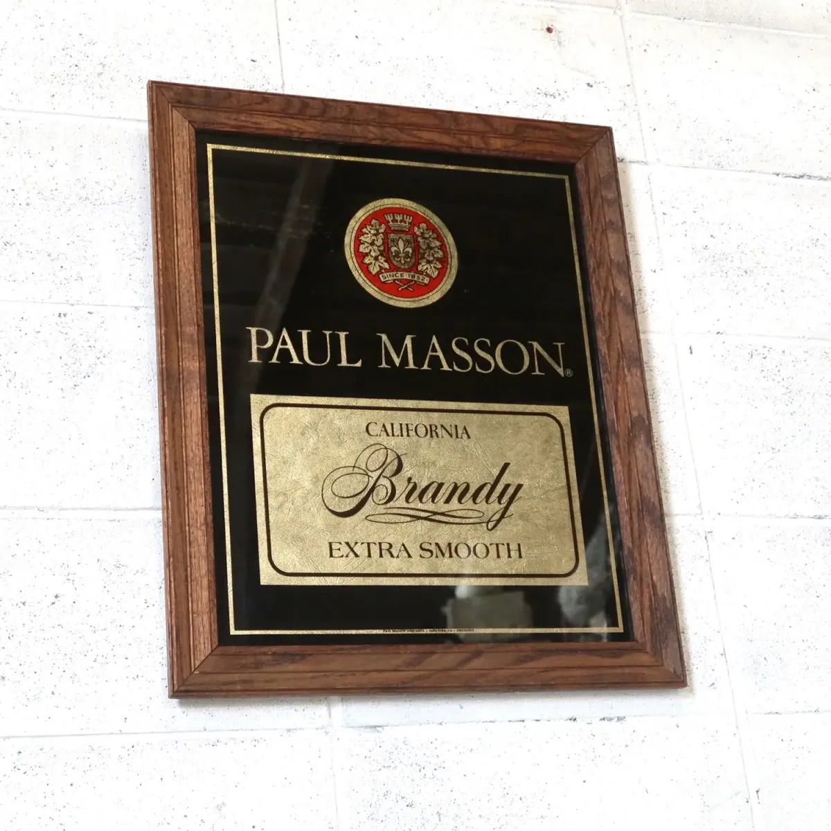 PAUL MASSON ビンテージ パブミラー