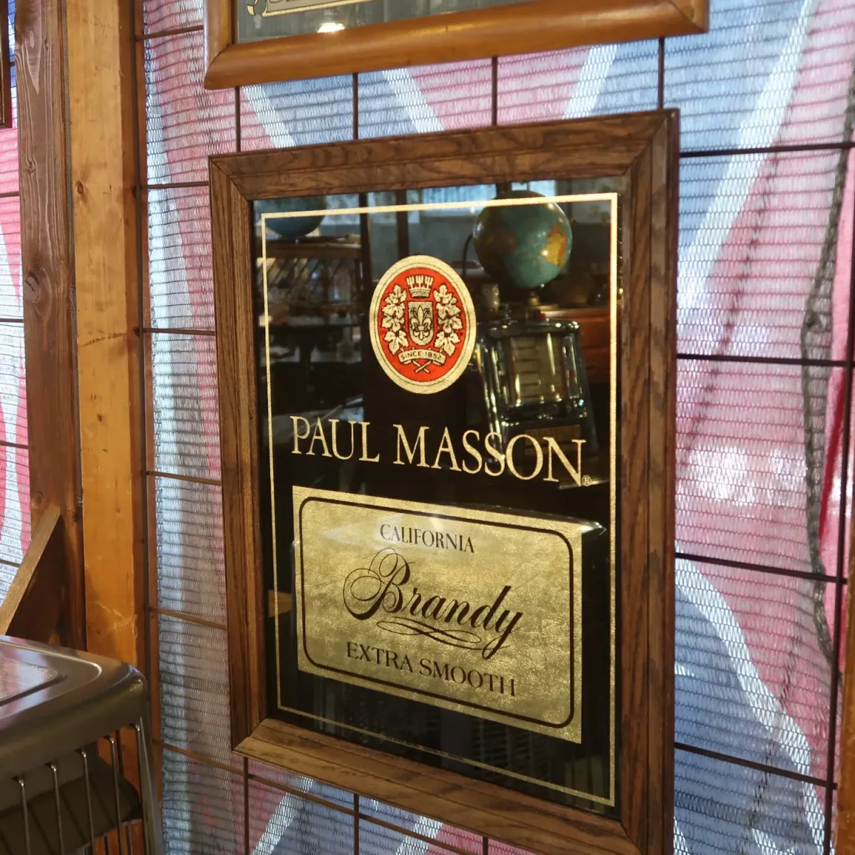 PAUL MASSON ビンテージ パブミラー