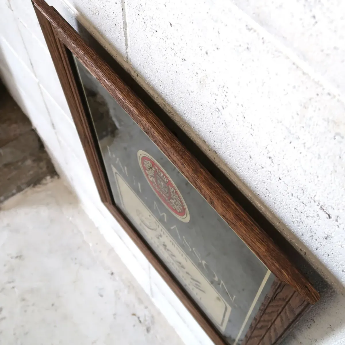 PAUL MASSON ビンテージ パブミラー