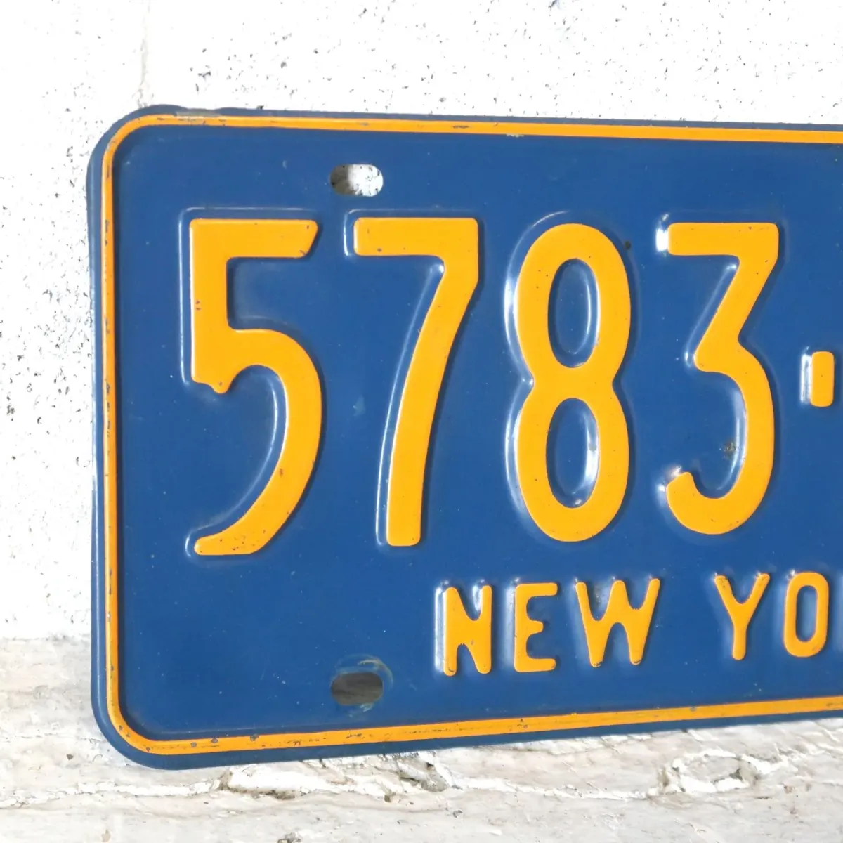 NEW YORK ビンテージ ナンバープレート ペア
