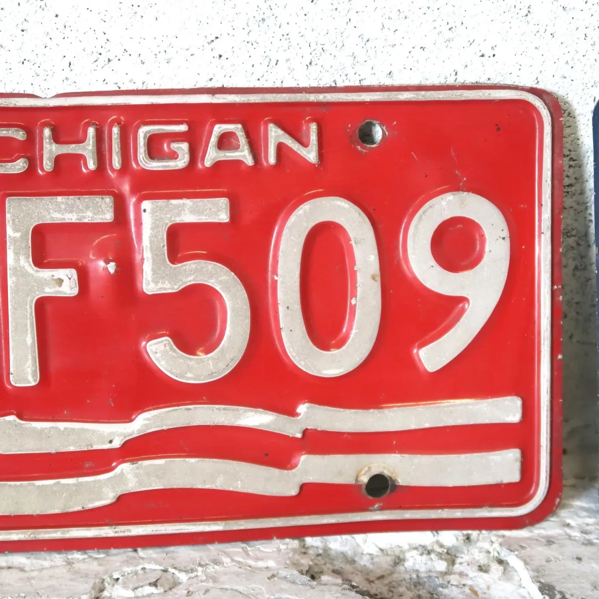 MICHIGAN ビンテージ ナンバープレート ペア