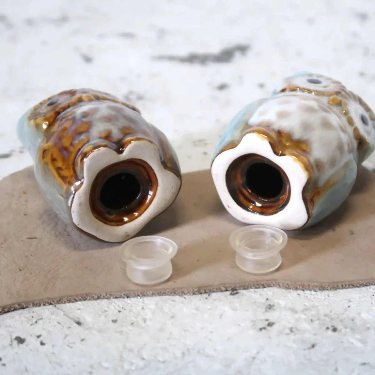 ビンテージ フクロウ ソルト&ペッパー 2個セット