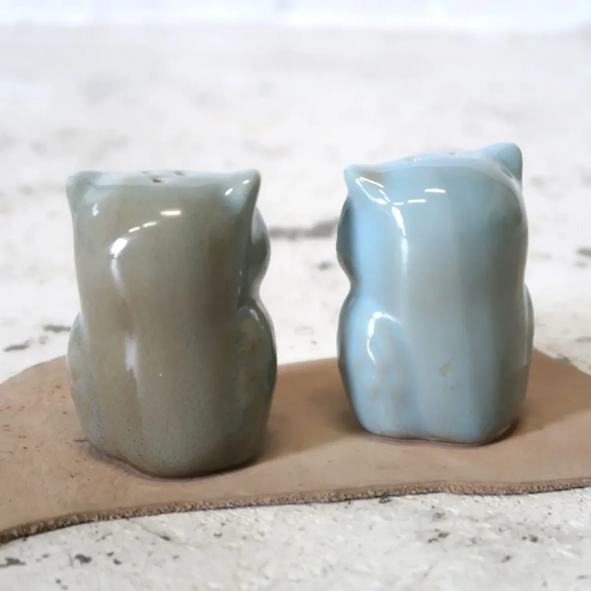 ビンテージ フクロウ ソルト&ペッパー 2個セット