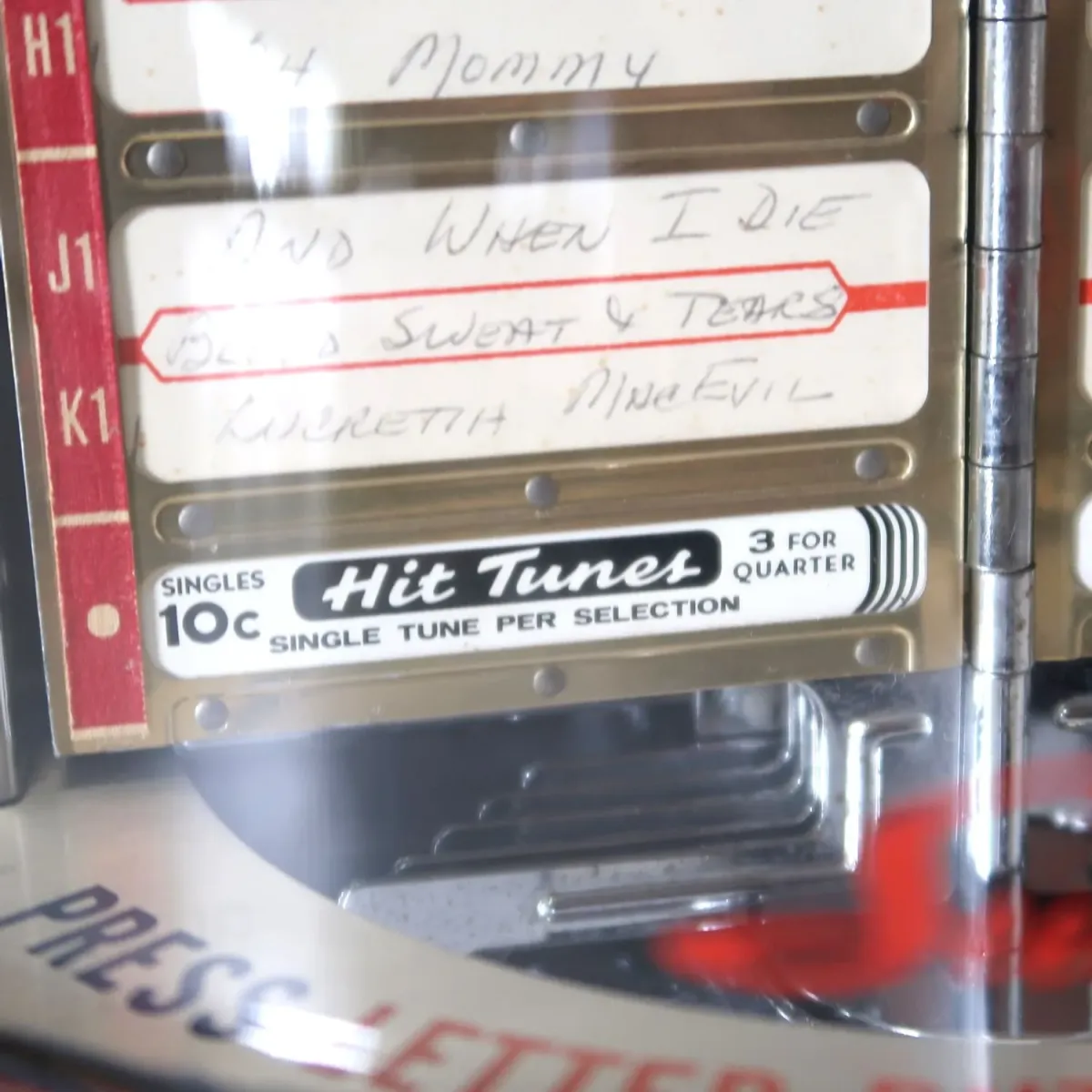 Seeburg 200 Wall-o-matic ビンテージ ジュークボックスセレクター ジャンク