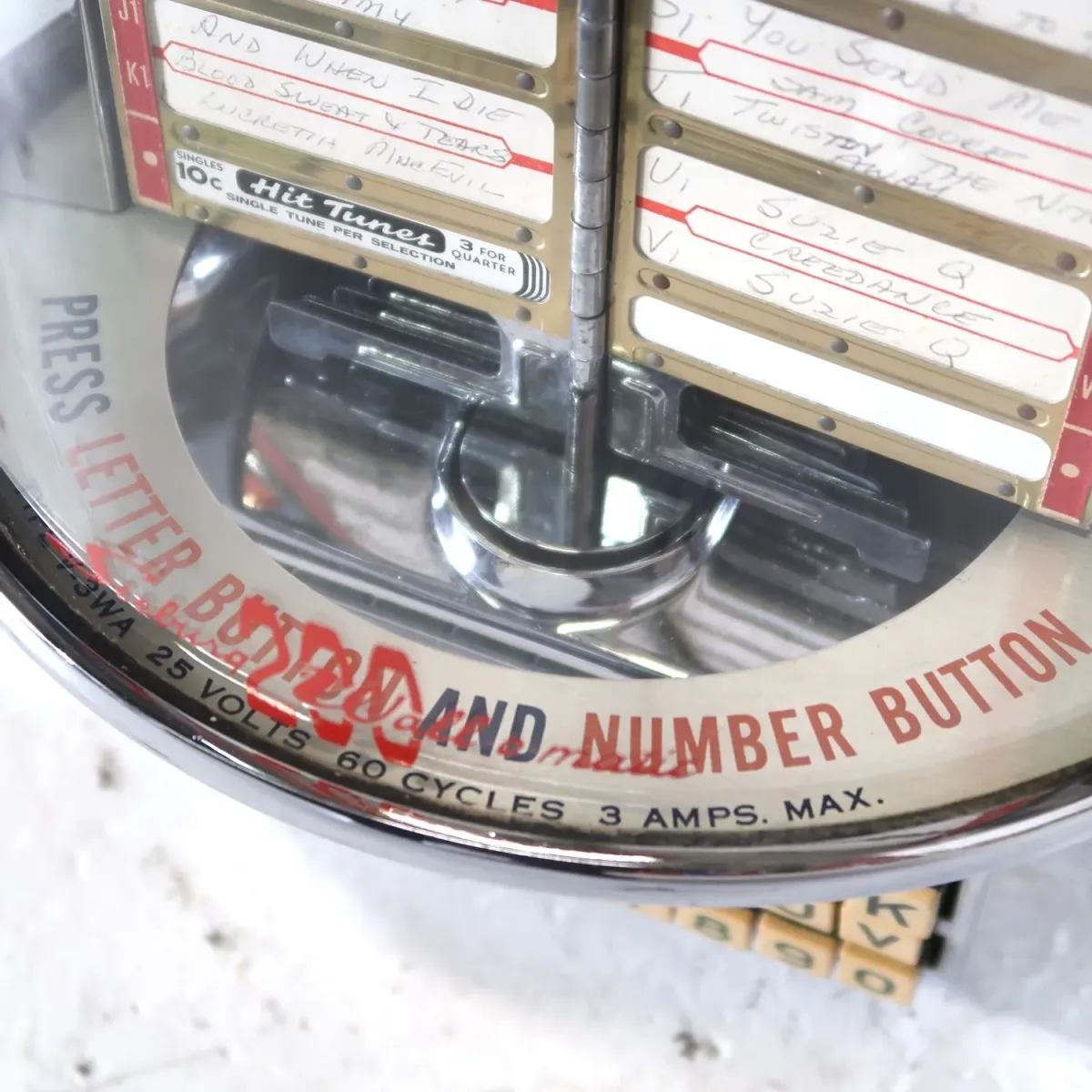 Seeburg 200 Wall-o-matic ビンテージ ジュークボックスセレクター ジャンク