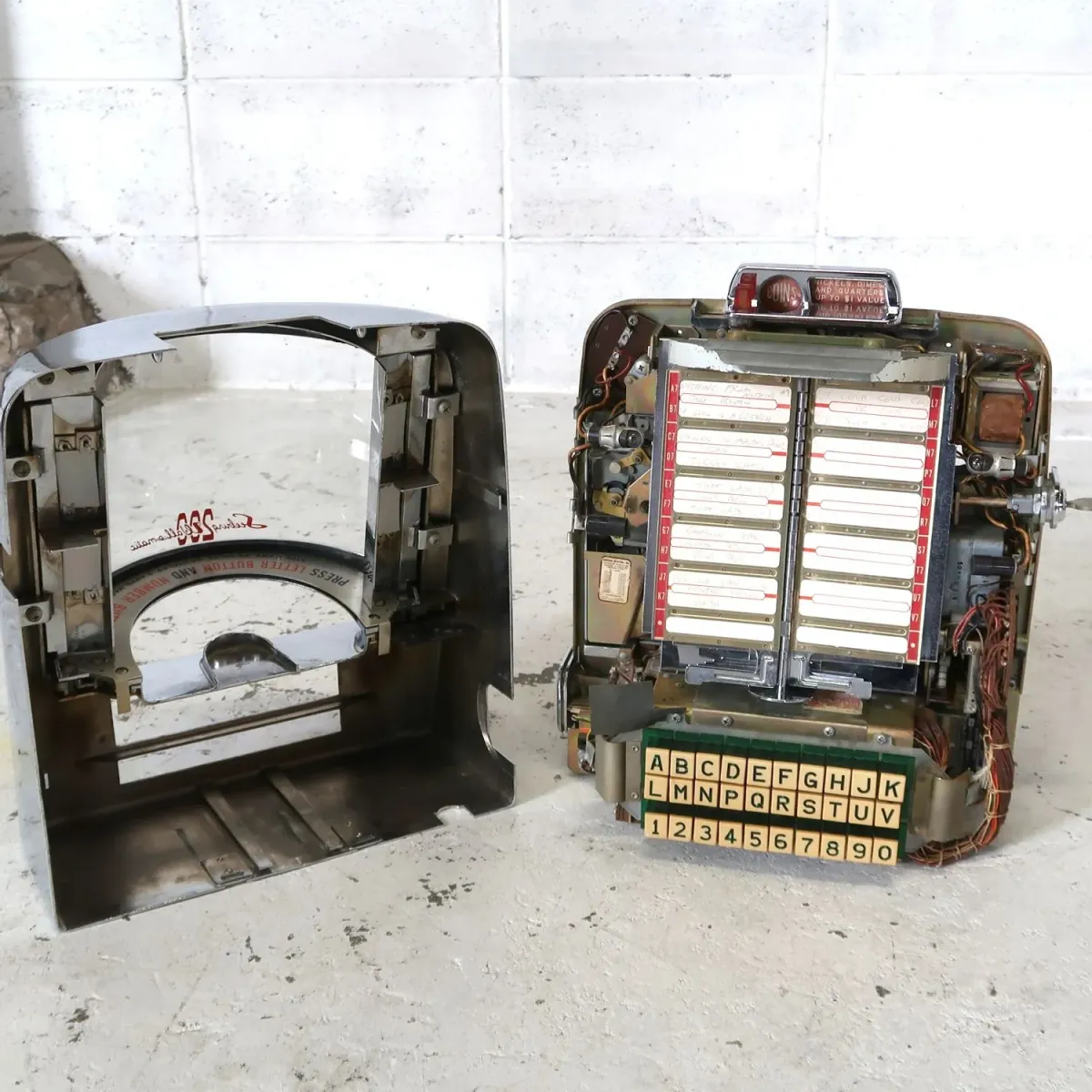 Seeburg 200 Wall-o-matic ビンテージ ジュークボックスセレクター ジャンク