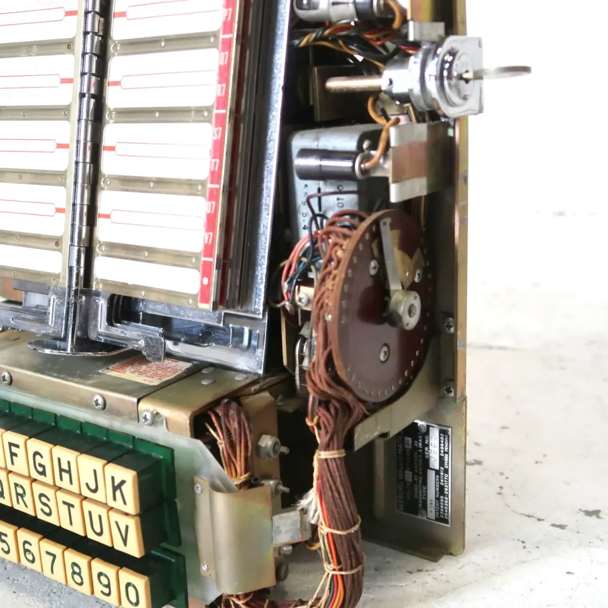 Seeburg 200 Wall-o-matic ビンテージ ジュークボックスセレクター ジャンク