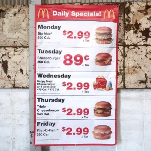 マクドナルド バナーフラッグ