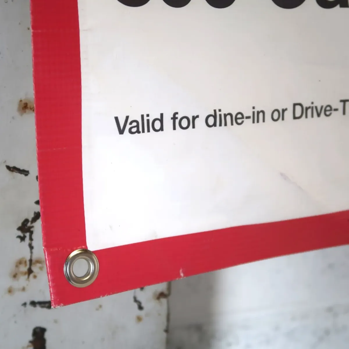 マクドナルド バナーフラッグ