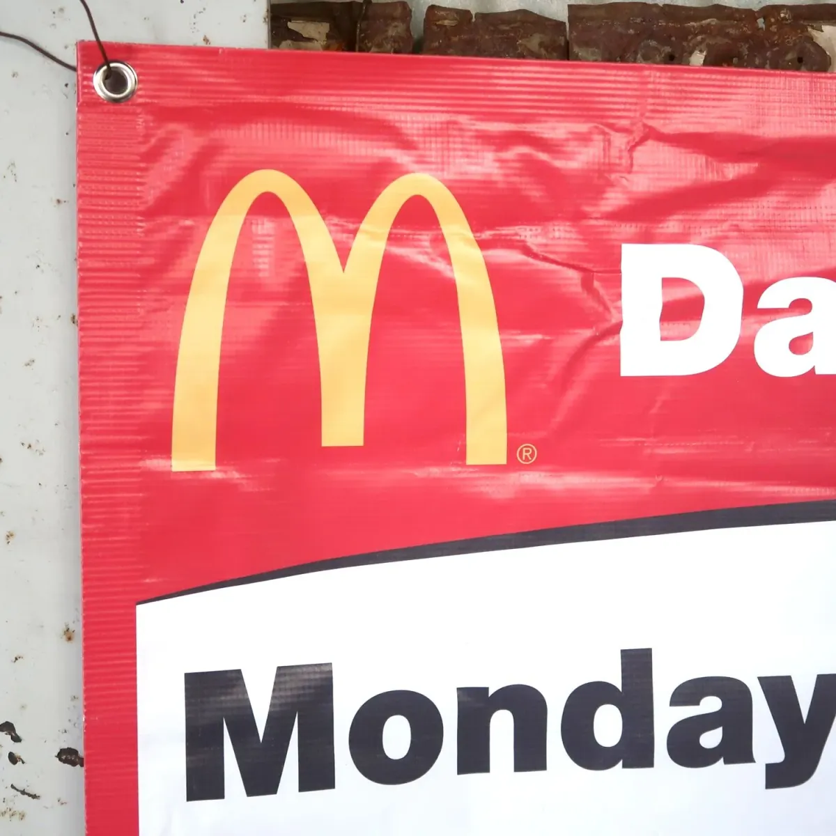 マクドナルド バナーフラッグ