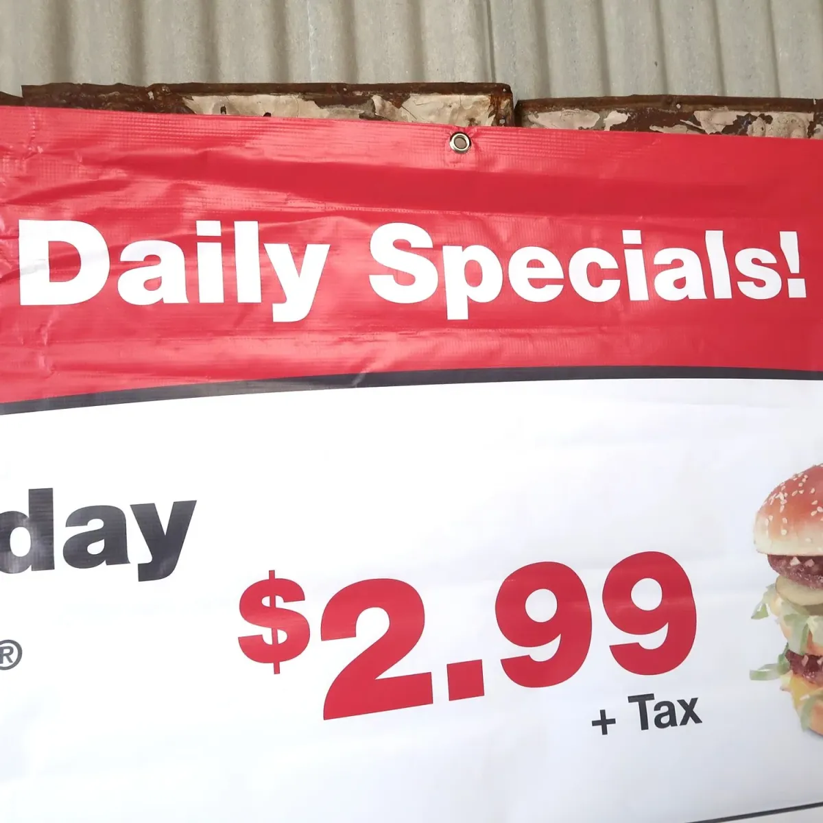 マクドナルド バナーフラッグ