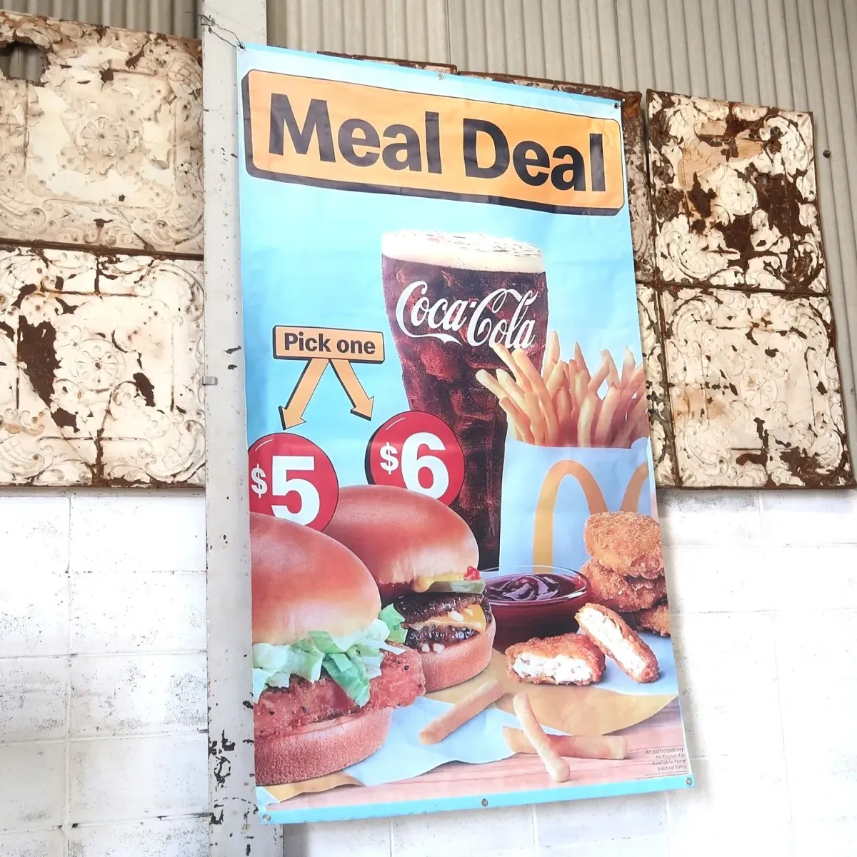 マクドナルド バナーフラッグ