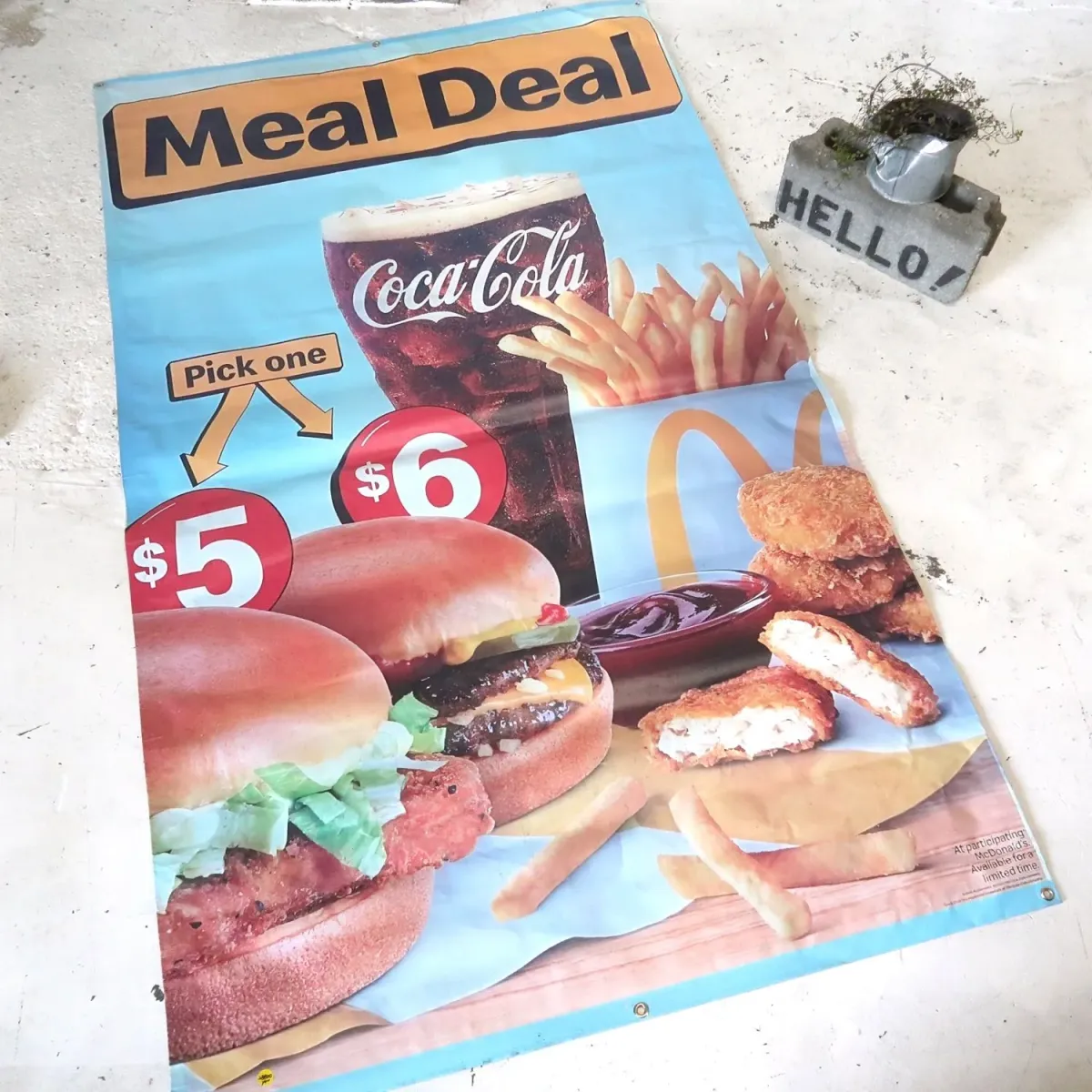 マクドナルド バナーフラッグ