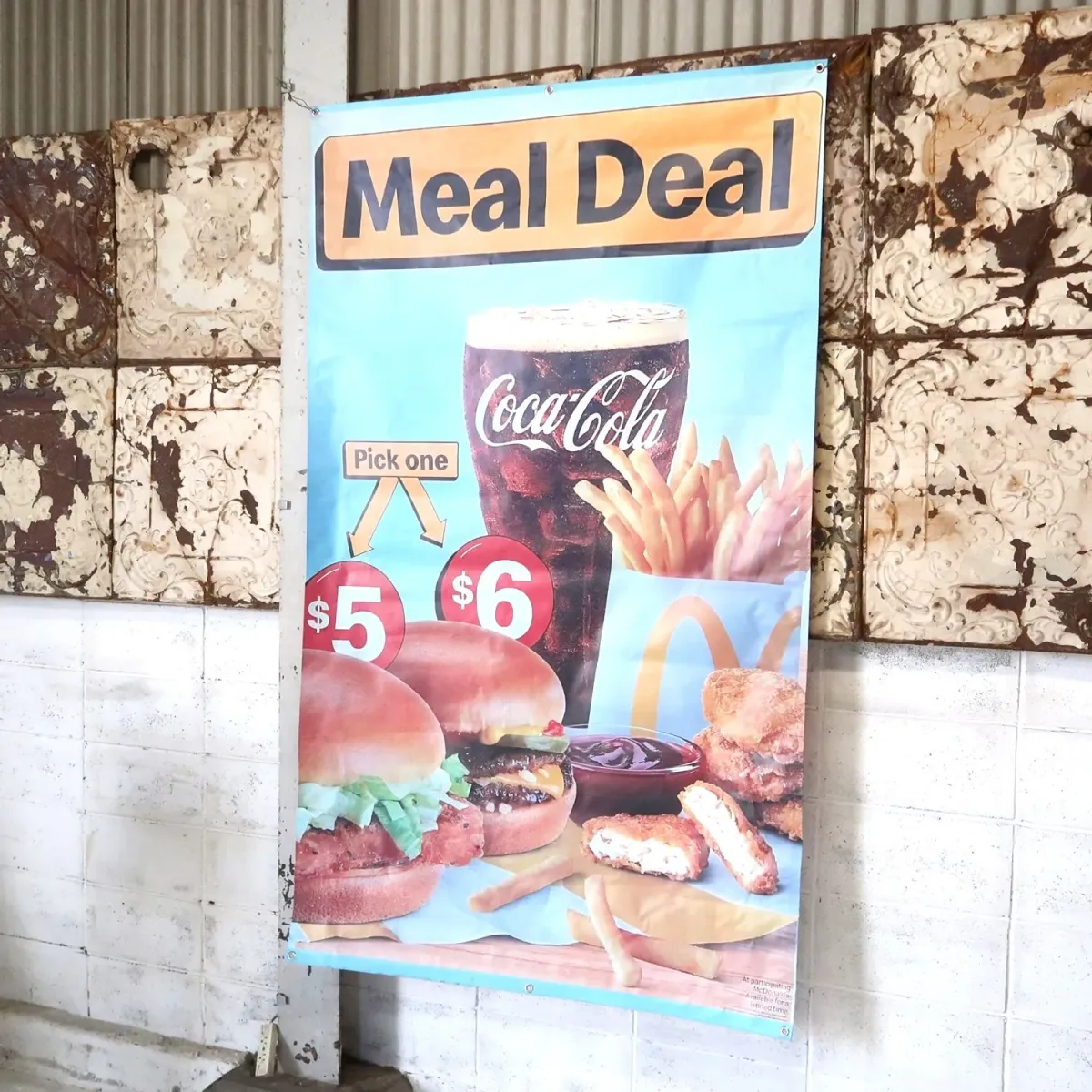 マクドナルド バナーフラッグ