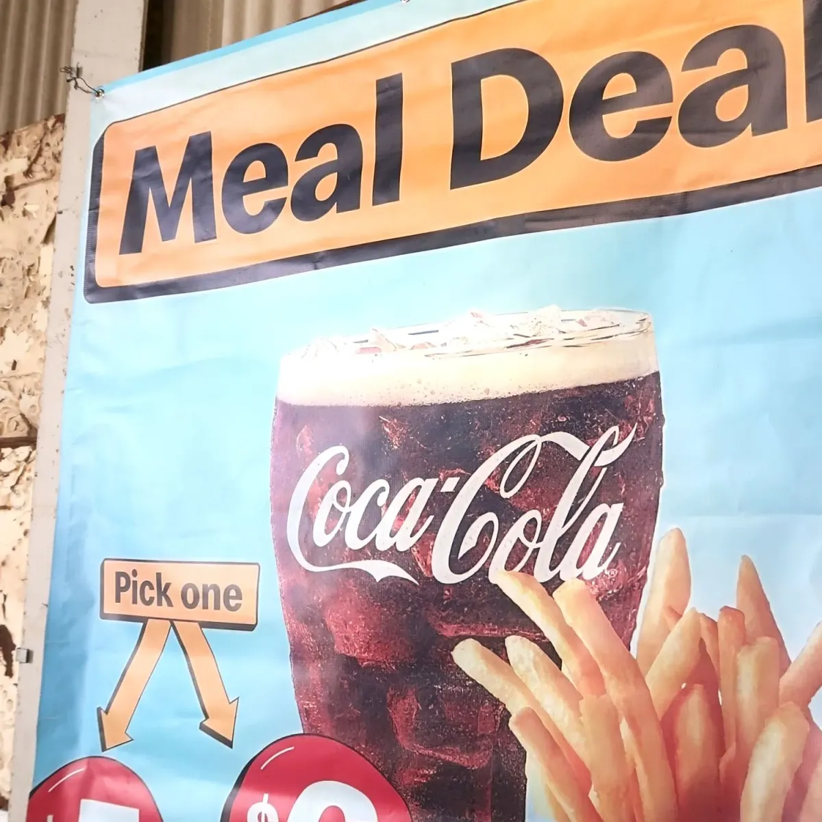 マクドナルド バナーフラッグ