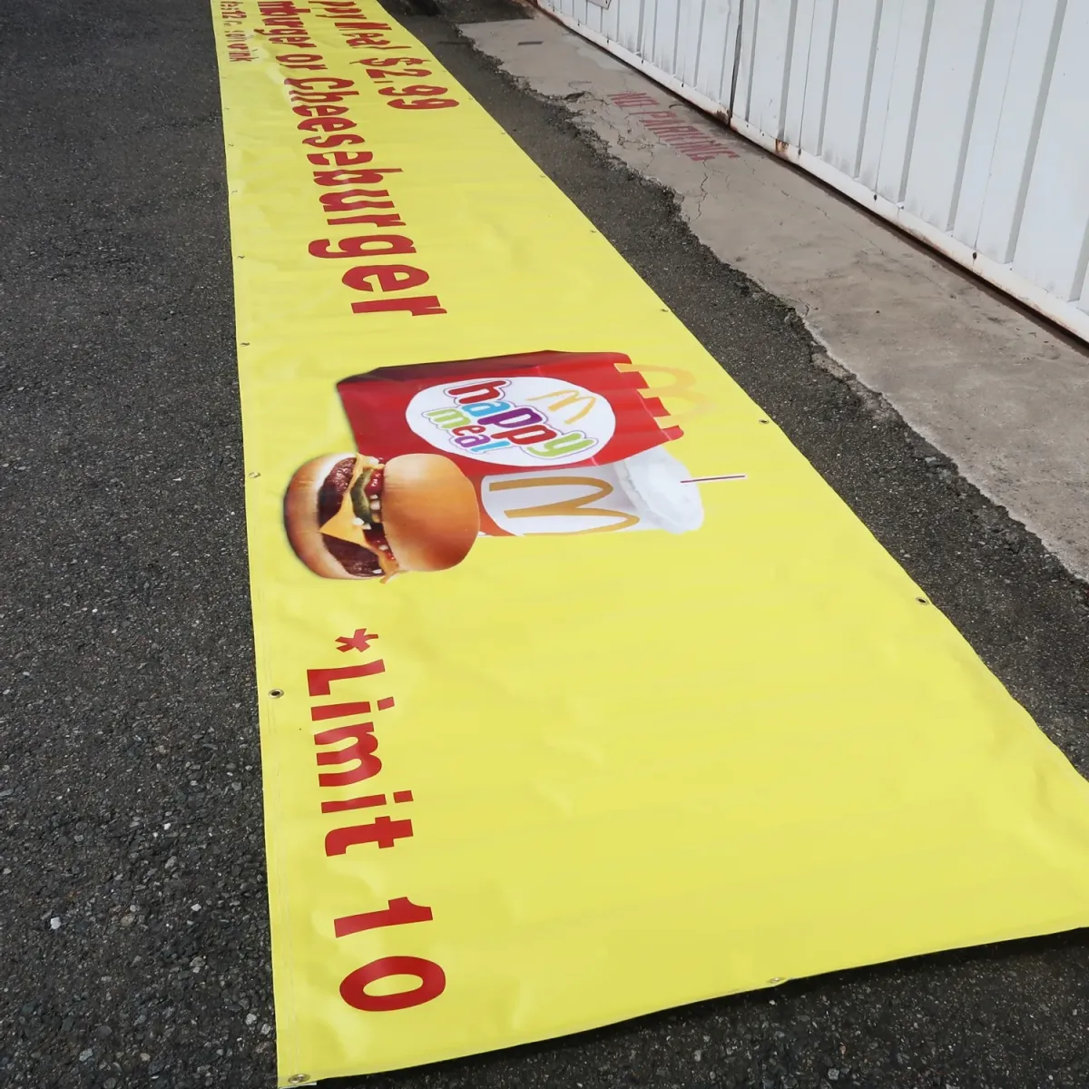 マクドナルド バナーフラッグ