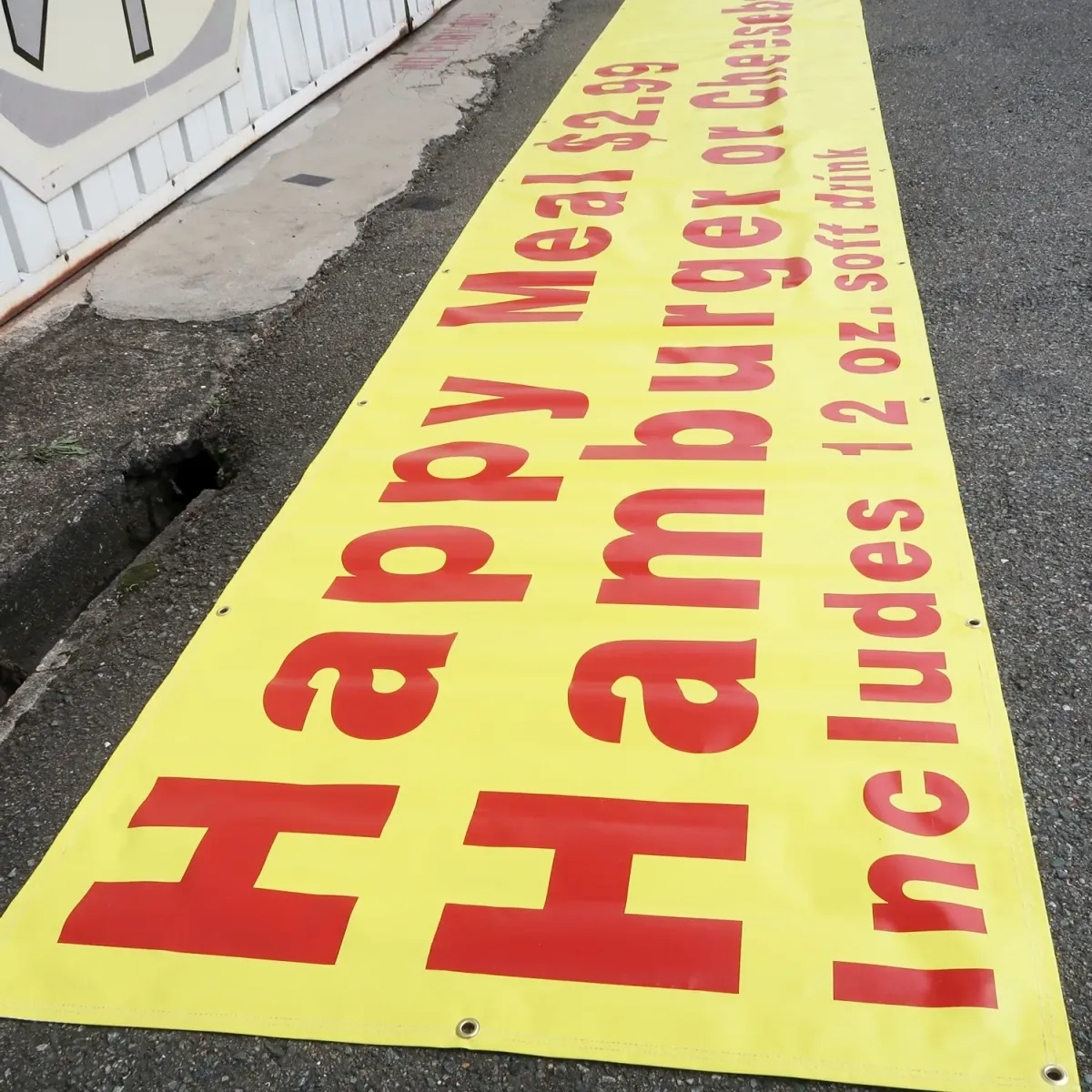 マクドナルド バナーフラッグ