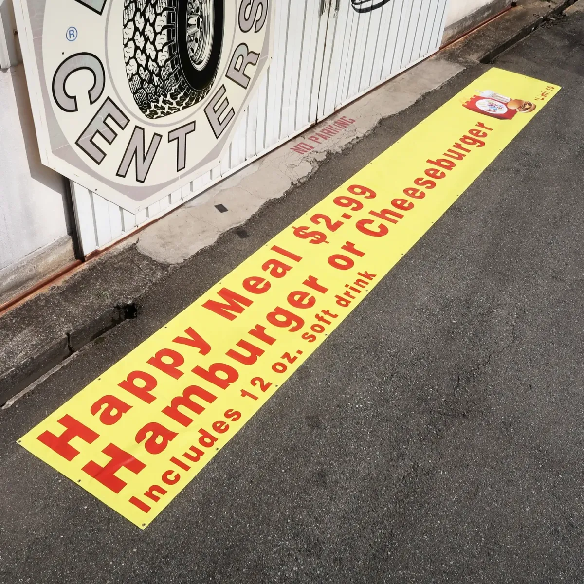 マクドナルド バナーフラッグ