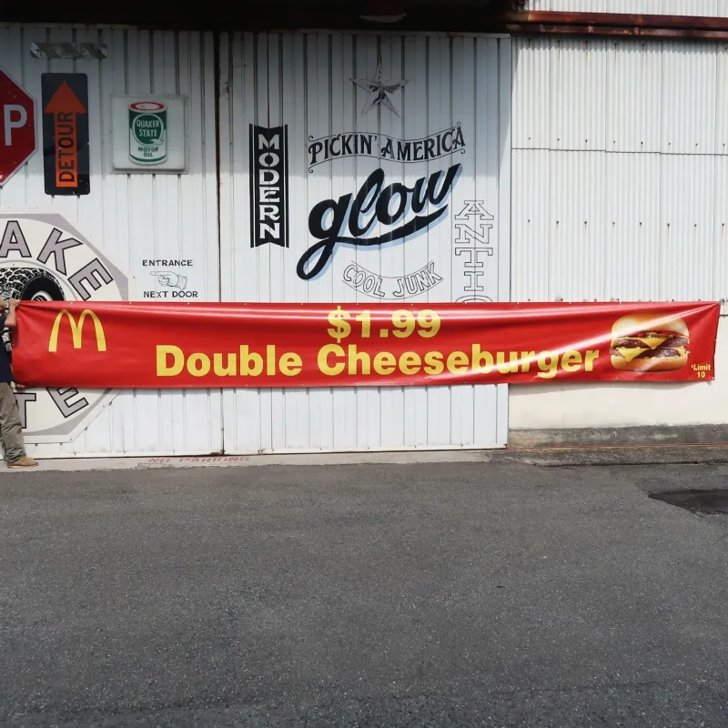 マクドナルド バナーフラッグ