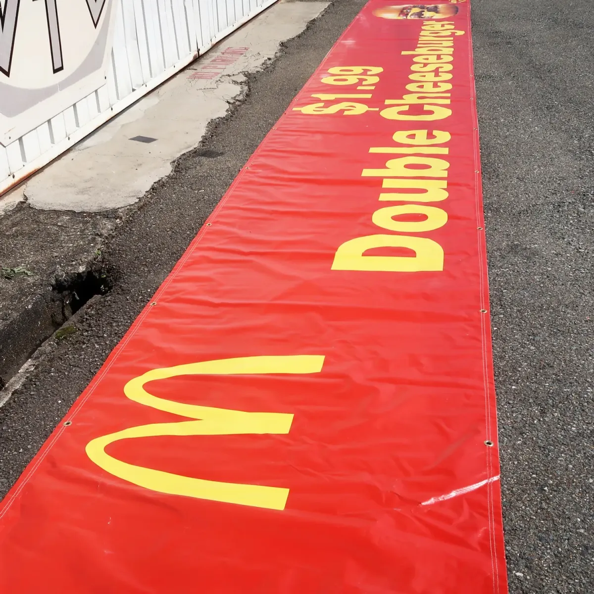 マクドナルド バナーフラッグ