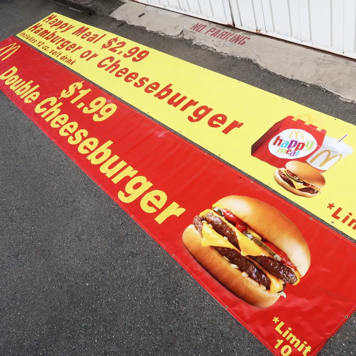 マクドナルド バナーフラッグ